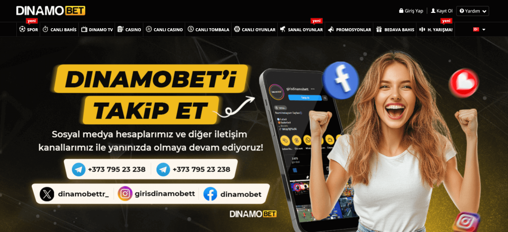 Dinamobet Sosyal Medya